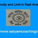 Continuity and Limit in Real Analysis