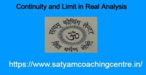 Continuity and Limit in Real Analysis