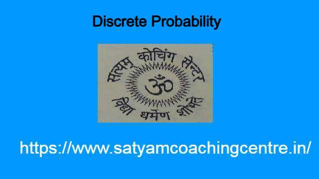 Discrete Probability