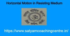 Horizontal Motion in Resisting Medium