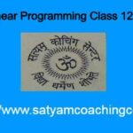 Linear Programming Class 12th