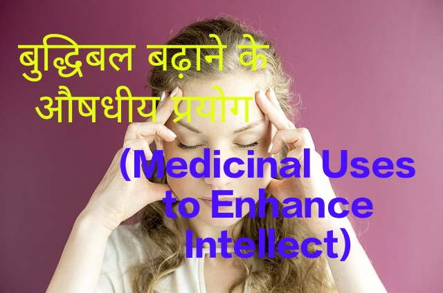 Medicinal Uses to Enhance Intellect