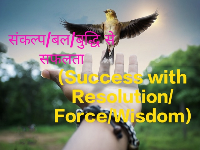 Success with Resolution/Force/Wisdom