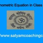 Trigonometric Equation in Class 11th