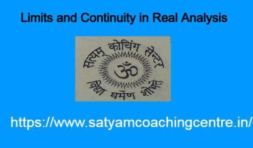 Limits and Continuity in Real Analysis