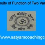 Continuity of Function of Two Variable