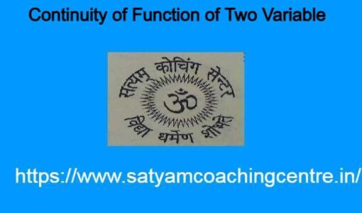 Continuity of Function of Two Variable