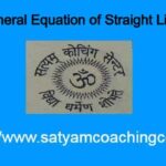 General Equation of Straight Line
