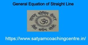 General Equation of Straight Line