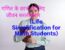 Life Simplification for Math Students
