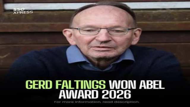 Abel Prize 2026 Winner Gerd Faltings:Full Story and Achievements