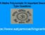 Class 9 Maths Polynomials:16 Important Descriptive Type Questions