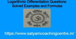 Logarithmic Differentiation Questions
