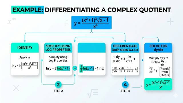 Logarithmic Differentiation Questions