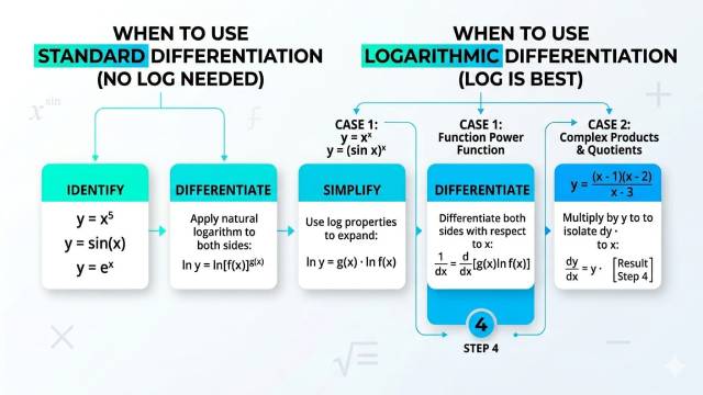 Logarithmic Differentiation Questions