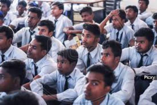 In the classroom,teacher explains 3 Magic Spell to Win Classmate's Heart
