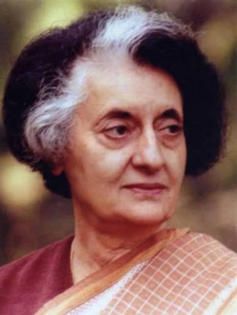 Indira Gandhi,the first woman Prime Minister of India,changed the myth about women