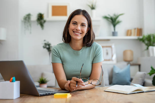 Female employees working in the office with full seriousness