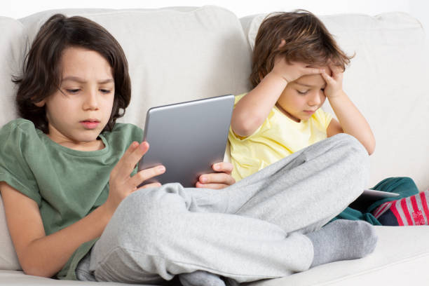 Children Affected by Technology using computers and mobiles even while sleeping