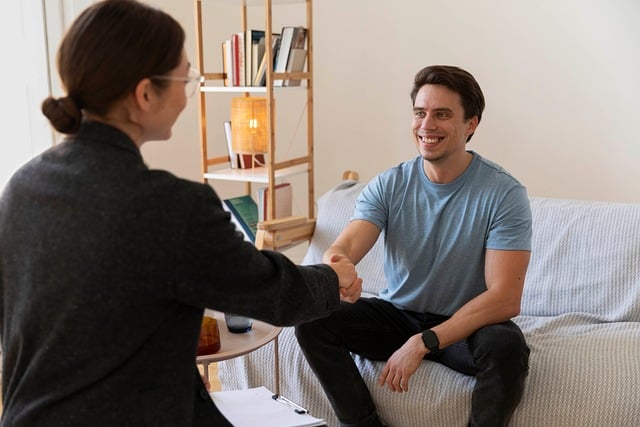 It is common sense that when a girl extends her hand, the student shakes her hand