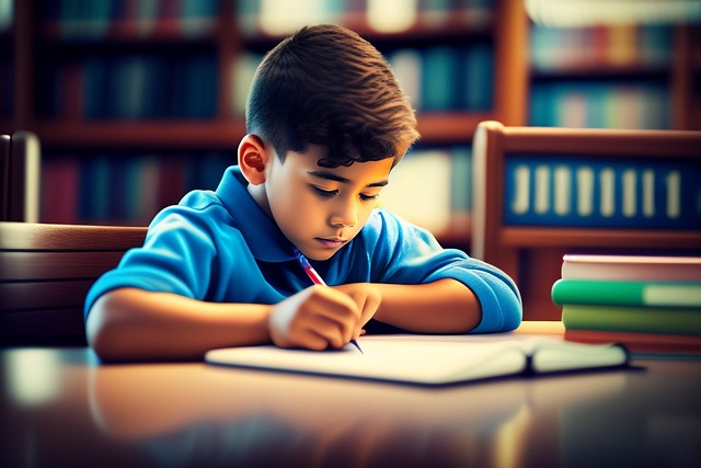Watching a small student read in this way one can learn that study has nothing to do with age
