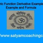 Parametric Function Derivative Example