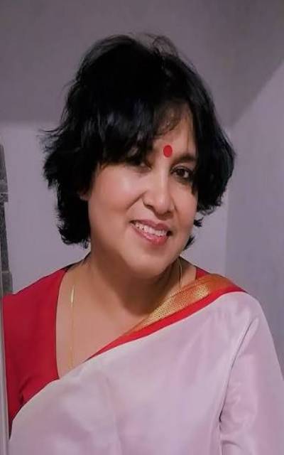 Taslima Nasreen's inner pain wrinkles on her face