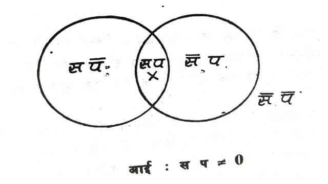 Venn diagram for particular affirmative proposition