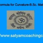 Parametric and Cartesian Formula for Curvature-B.Sc. Math