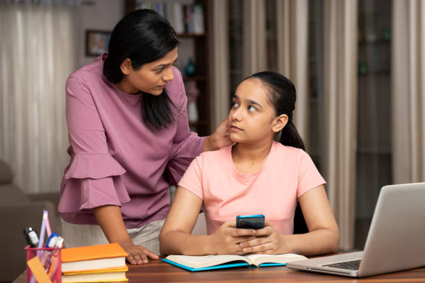 Mother feels guilty for daughter not doing homework