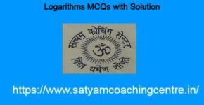 Logarithms MCQs with Solution