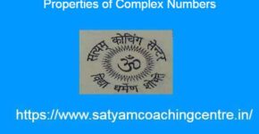 Properties of Complex Numbers