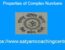 Properties of Complex Numbers