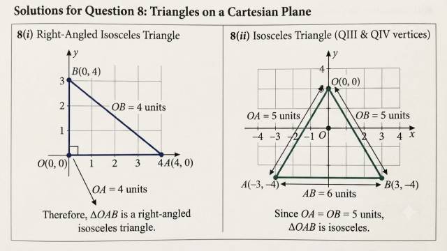 Distance Between Two Points Class 9 Maths:Formula