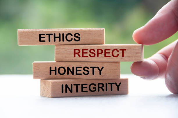 Values represented by writing down on a stick on top of the stick