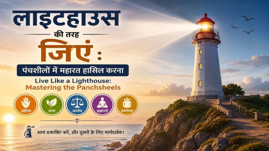 Featured image of a lighthouse conveying the message of Live Like a Lighthouse