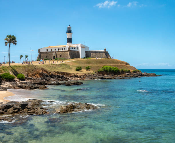A lighthouse statue that gives us the message to spread light
