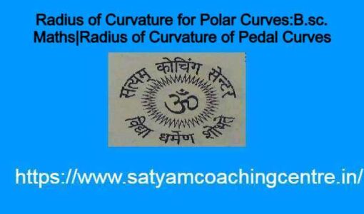 Radius of Curvature for Polar Curves