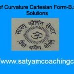 Radius of Curvature Cartesian Form-B.sc. Math Solutions