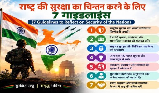 7 Guidelines to Reflect on Security of Nation