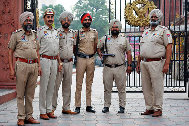 Punjab Police personnel showing promptness