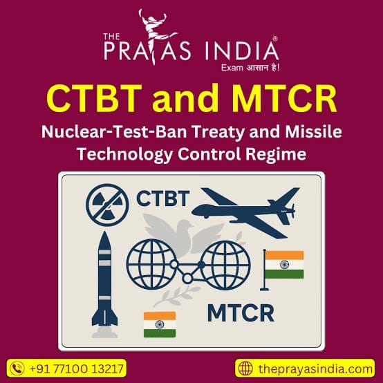CTBT is effective only when MTCR is in force