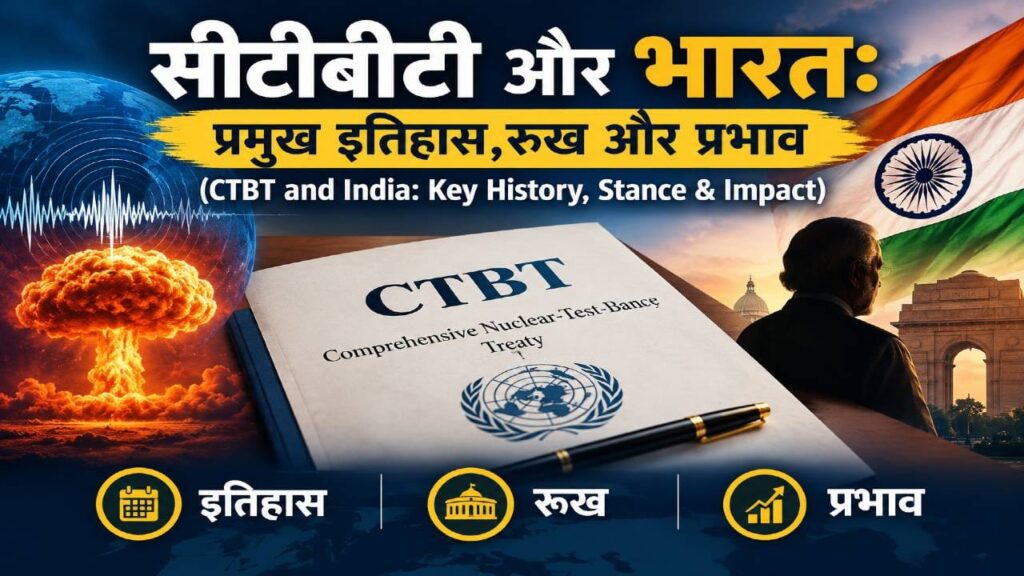 CTBT and India,Tricolour and Nuclear Test Scene
