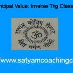 Principal Value: Inverse Trig Class 12