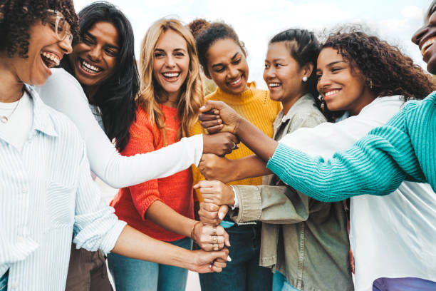 People uniting by understanding human rights