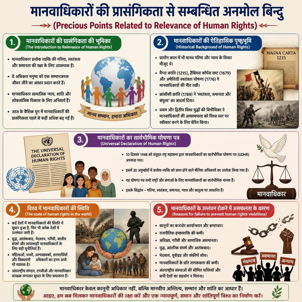 Precious Points on Human Rights