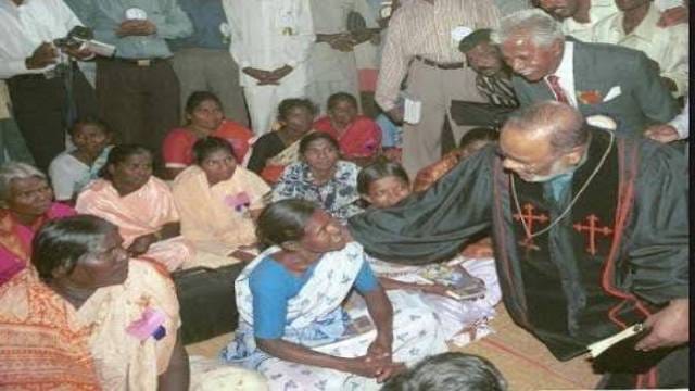 Activists of Christian missionaries among tribals luring them with Religion Conversion