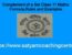 Complement of a Set Class 11 Maths