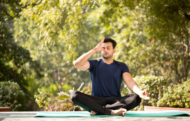Meditation kaise karein Youth in Solitude Is Doing Meditation