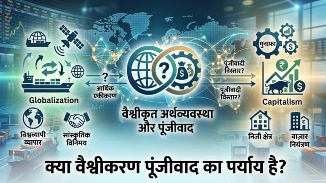 Vaishvik Arthvyastha aur Punjivad: Is Globalization Synonymous with Capitalism? Written